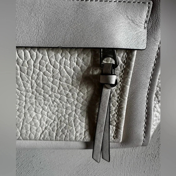 Coach Bleecker Mini Riley Crossbody Shoulder Bag  style 27923 color is Ivory - Picture 3 of 8